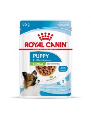 Royal Canin X-Small Puppy Pouch – Пауч за подрастващи кученца от мини породи 85 гр