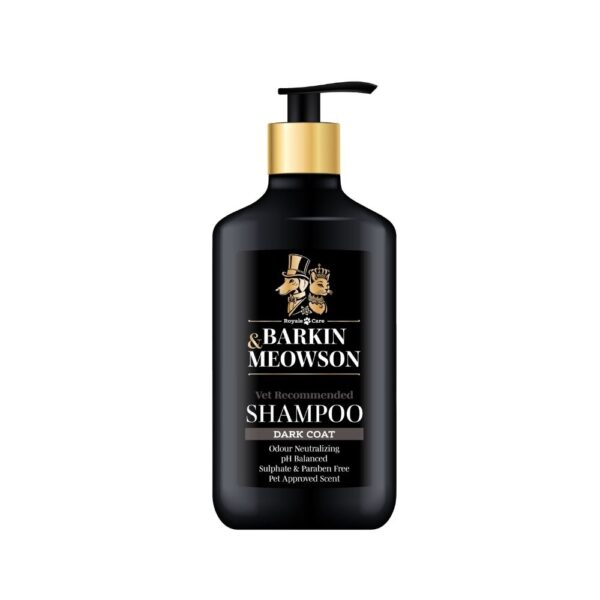 Barkin & Meowson dark coat – шампоан за кучета с тъмна козина, 350 мл