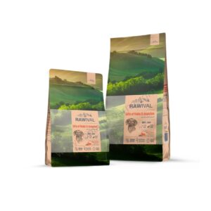Rawival Lamb & Quail – Суха храна ултра премиум за израснали кучета с агнешко и пъдпъдък