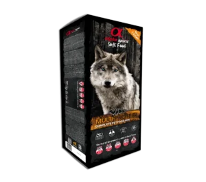 Alpha Spirit Complete Multiprotein – полувлажна премиум храна за кучета с прясно месо и риба 9кг