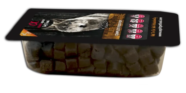 Alpha Spirit Complete Multiprotein – полувлажна премиум храна за кучета с прясно месо и риба 9кг - Image 2