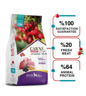 Carni Life Cranberry Adult Mini Lamb & Blackberry – Хиперпремиум храна с агнешко и къпини за дребни породи кучета 7 кг