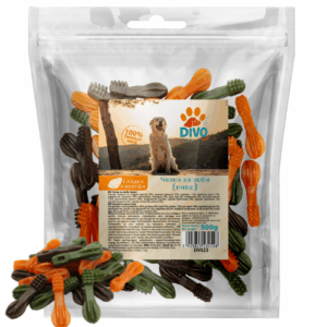 DIVO Четки за Зъби (Микс) 500g – Дентални Веган Лакомства за Кучета