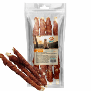DIVO Дъвчащи Пръчици с Патешко 320g – Натурални Лакомства за Кучета