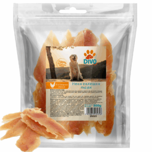DIVO Меки Пилешки Гърди – Натурални Лакомства за Кучета 500 гр