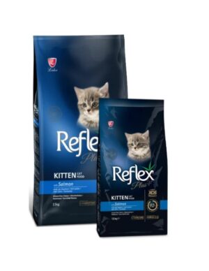 Reflex Plus Kitten Salmon – суха храна за котенца със сьомга