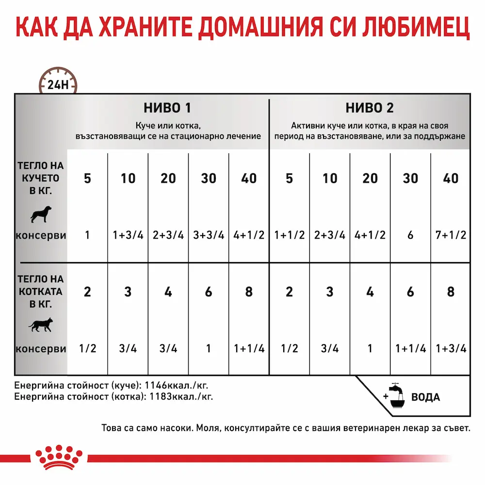 Royal Canin VHN Recovery Cat/Dog – Пастет за Възстановяване след Операция - Image 3