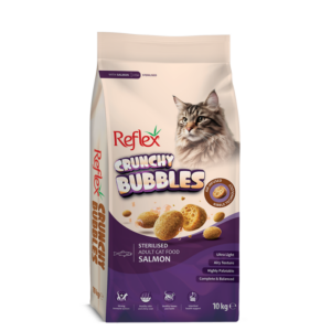 Reflex Crunchy Bubble Adult Cat Duo Protein Salmon & Chicken 10 kg Reflex Crunchy Bubble Adult Cat Duo Protein Salmon & Chicken 10 kg